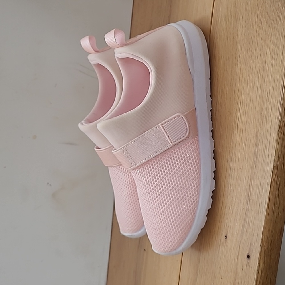 Pink toddler sneakers